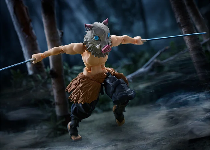 Max Factory Figma Demon Slayer: Kimetsu No Yaiba Inosuke Hashibira: DX Edition 7 Max Factory Figma Demon Slayer: Kimetsu No Yaiba Inosuke Hashibira: DX Edition - Image 7