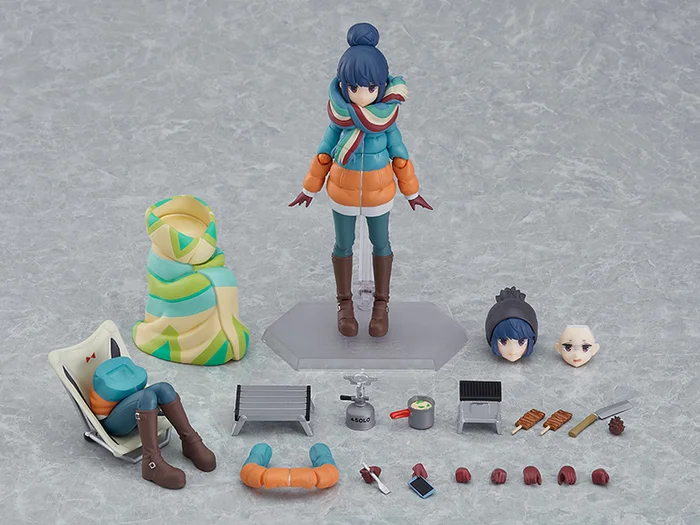 Max Factory Figma Laid-Back Camp Rin Shima: DX Edition 2 Max Factory Figma Laid-Back Camp Rin Shima: DX Edition - Image 2