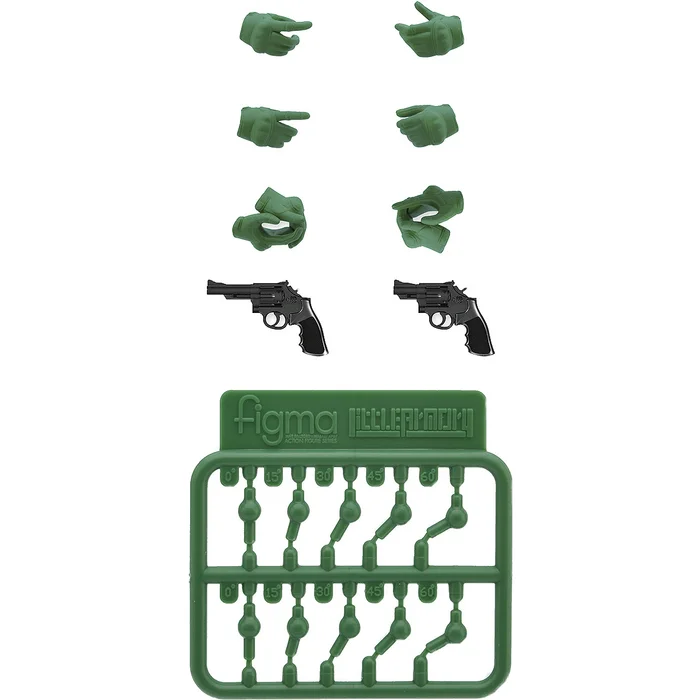 Max Factory LAOP07: Figma Tactical Gloves 2 - Revolver Set (Green) 1 Max Factory LAOP07: Figma Tactical Gloves 2 - Revolver Set (Green)