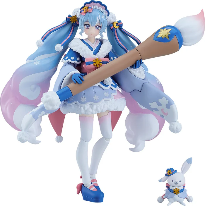 Max Factory Figma Snow Miku: Serene Winter Ver. 10 Max Factory Figma Snow Miku: Serene Winter Ver. - Image 10