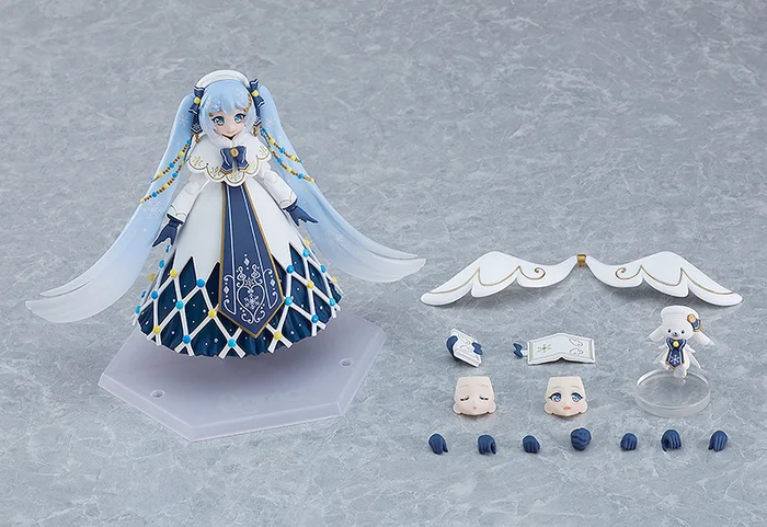 Max Factory Figma Snow Miku: Glowing Snow Ver. 9 Max Factory Figma Snow Miku: Glowing Snow Ver. - Image 9