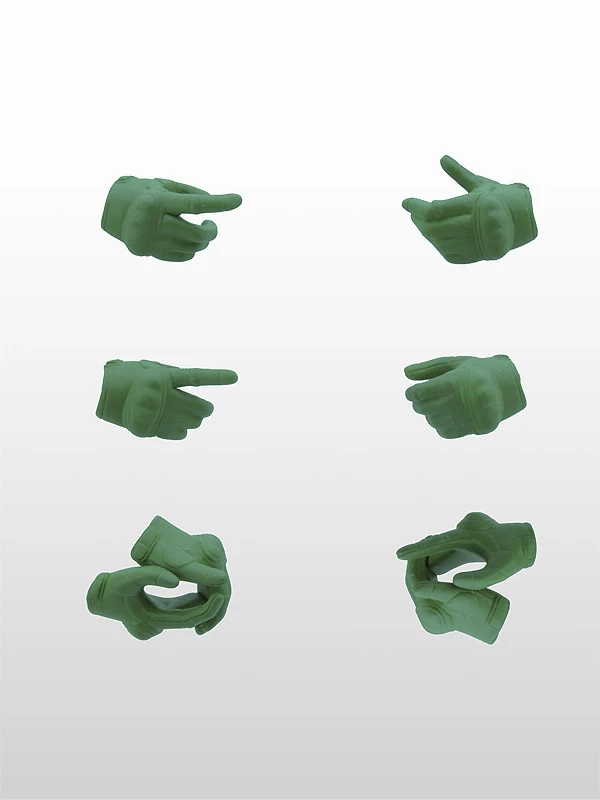 Max Factory LAOP07: Figma Tactical Gloves 2 - Revolver Set (Green) 3 Max Factory LAOP07: Figma Tactical Gloves 2 - Revolver Set (Green) - Image 3