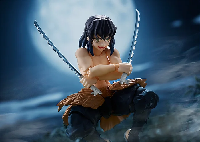 Max Factory Figma Demon Slayer: Kimetsu No Yaiba Inosuke Hashibira: DX Edition 8 Max Factory Figma Demon Slayer: Kimetsu No Yaiba Inosuke Hashibira: DX Edition - Image 8