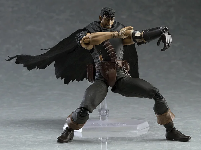 Max Factory Figma Berserk Guts: Black Swordsman Ver. Repaint Edition 4 Max Factory Figma Berserk Guts: Black Swordsman Ver. Repaint Edition - Image 4