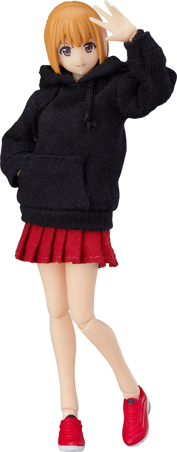 Max Factory Figma Female Body (Emily) W/ Hoodie Outfit 8 Max Factory Figma Female Body (Emily) W/ Hoodie Outfit - Image 8