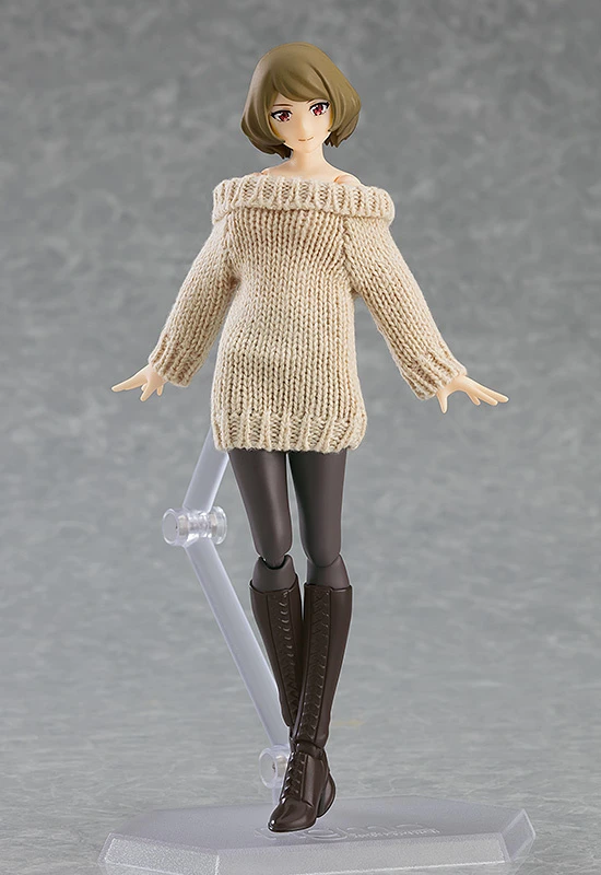 Max Factory Figma Styles Off-the-Shoulder Sweater Dress 8 Max Factory Figma Styles Off-the-Shoulder Sweater Dress - Image 8