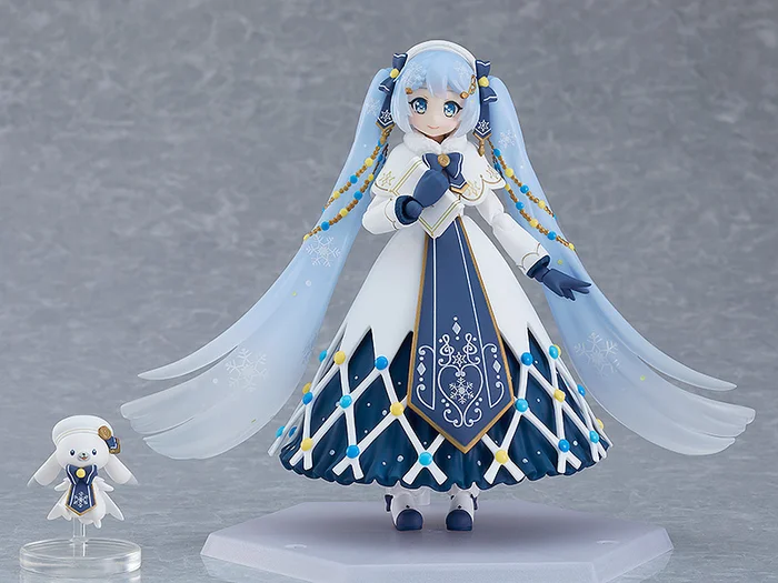 Max Factory Figma Snow Miku: Glowing Snow Ver. 4 Max Factory Figma Snow Miku: Glowing Snow Ver. - Image 4