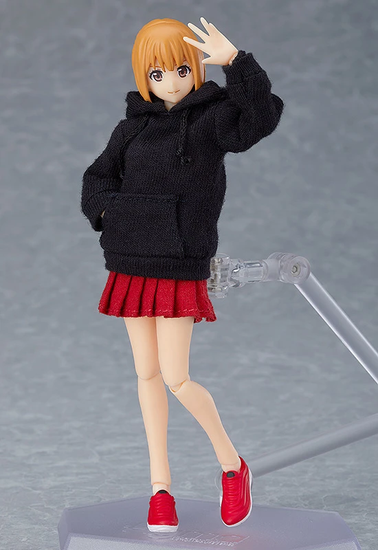 Max Factory Figma Female Body (Emily) W/ Hoodie Outfit 1 Max Factory Figma Female Body (Emily) W/ Hoodie Outfit