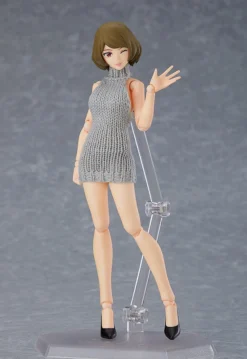 Max Factory Figma Female Body (Chiaki) With Backless Sweater Outfit