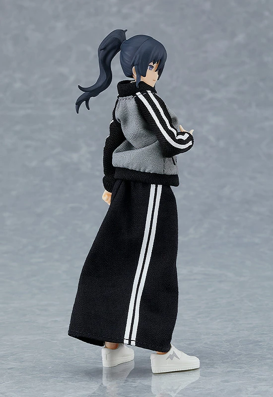 Max Factory Figma Female Body (Makoto) W/ Tracksuit + Tracksuit Skirt Outfit 6 Max Factory Figma Female Body (Makoto) W/ Tracksuit + Tracksuit Skirt Outfit - Image 6