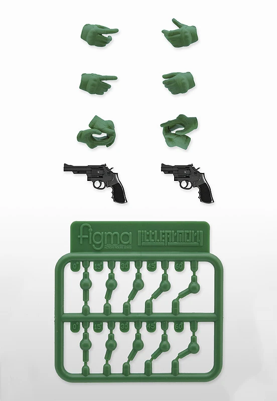 Max Factory LAOP07: Figma Tactical Gloves 2 - Revolver Set (Green) 2 Max Factory LAOP07: Figma Tactical Gloves 2 - Revolver Set (Green) - Image 2